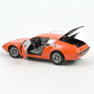 Alpine A310 1600 VF 1974 Acropolis Orange   Norev 1:18 Metallmodell 2 Türen und Motorhaube zu öffnen!