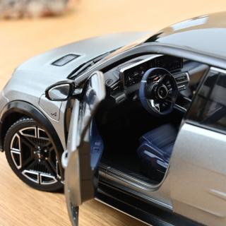 Alpine A290 GT 2025 Matt Tornade Grey & Black  Norev 1:18 Metallmodell 2 Türen  zu öffnen!