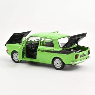 Simca 1000 Rallye 2 1976 Racing Green 1:18 Norev 1:18 Metallmodell 2 Türen, Motorhaube und Kofferraum zu öffnen!