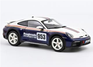 Lieferbar ab 24.09.2024 Porsche 911 Dakar 2023 Roughroads 1:18 Norev 1:18 Metallmodell 2 Türen und Motorhaube  zu öffnen!