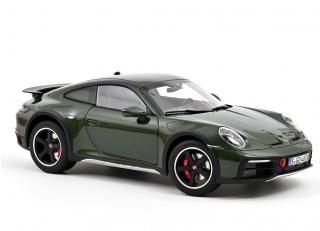 Disponible à partir du 24 septembre 2024 Porsche 911 Dakar 2023 Oakgreenmetallic 1:18 Norev 1:18 Metallmodell 2 Türen und Motorhaube  zu öffnen!