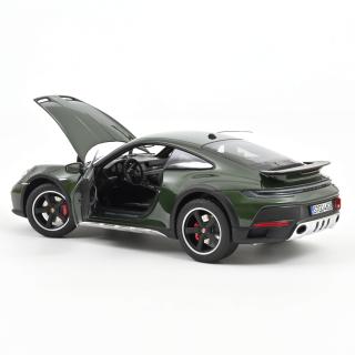 Available from 24.09.2024 Porsche 911 Dakar 2023 Oakgreenmetallic 1:18 Norev 1:18 Metallmodell 2 Türen und Motorhaube  zu öffnen!