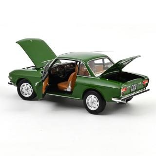 Lancia Fulvia 3 1975 - Green Norev 1:18 Metallmodell 2 Türen, Motorhaube und Kofferraum zu öffnen!