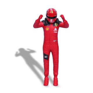 Ferrari SF23 Charles Leclerc #16 F1 2023 mit stehender Figur Burago 1:24