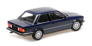 BMW 323I (E30) – 1982 – BLUE - L.E. 400 pcs. Minichamps 1:18 Metallmodell, Türen, Motorhaube... nicht zu öffnen