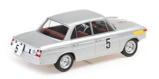 BMW 1800 TISA – BMW – HAHNE/MAIRESSE – SPA 24 HOURS 1965 Minichamps 1:18 Metallmodell, Türen, Motorhaube... nicht zu öffnen