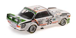 BMW 3.0 CSL - LES MAISON DU WEEK-END - RAVENEL/RAVENEL/DETRIN - WINNER GR.II LE MANS 1976 Minichamps 1:18 Metallmodell, Türen, Motorhaube... nicht zu öffnen