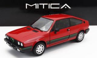 ALFA ROMEO - SPRINT 1.5 QUADRIFOGLIO VERDE 1983 - ROSSO ALFA RED MITICA 1:18 Metallmodell