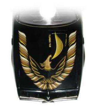 Pontiac Trans Am Firebird 1980 Turbo 4.9 Smokey & the Bandit II, black/gold Greenlight 1:18