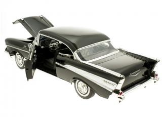 Chevy Bel Air schwarz MotorMax 1:18