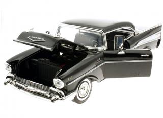 Chevy Bel Air schwarz MotorMax 1:18