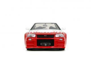 Nissan Skyline GTR R34 RYU Street Fighter Jada 1:24