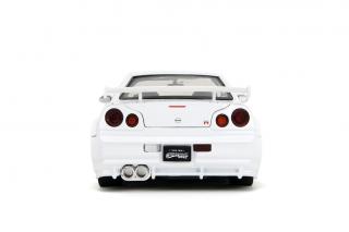 Nissan Skyline GTR R34 RYU Street Fighter Jada 1:24