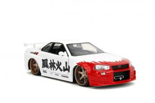 Nissan Skyline GTR R34 RYU Street Fighter Jada 1:24