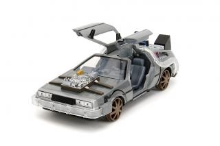 DeLorean Time Machine (Back to the Future 3) mit Beleuchtung Jada 1:24