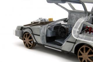 DeLorean Time Machine (Back to the Future 3) mit Beleuchtung Jada 1:24