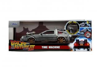 DeLorean Time Machine (Back to the Future 3) mit Beleuchtung Jada 1:24