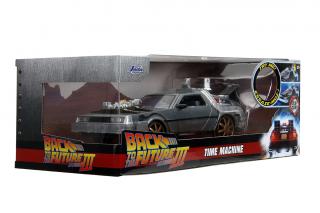 DeLorean Time Machine (Back to the Future 3) mit Beleuchtung Jada 1:24