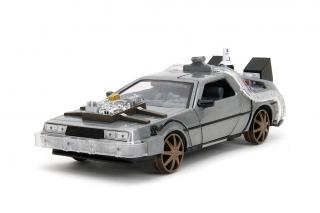 DeLorean Time Machine (Back to the Future 3) mit Beleuchtung Jada 1:24