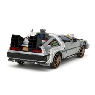 DeLorean Time Machine (Back to the Future 3) mit Beleuchtung Jada 1:24