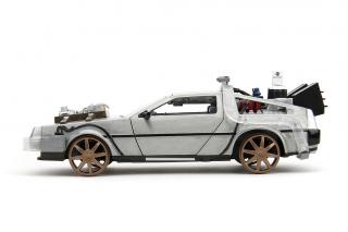 DeLorean Time Machine (Back to the Future 3) mit Beleuchtung Jada 1:24