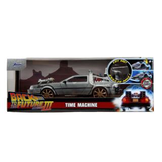 DeLorean Time Machine (Back to the Future 3) mit Beleuchtung Jada 1:24