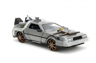 DeLorean Time Machine (Back to the Future 3) mit Beleuchtung Jada 1:24