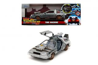 DeLorean Time Machine (Back to the Future 3) mit Beleuchtung Jada 1:24