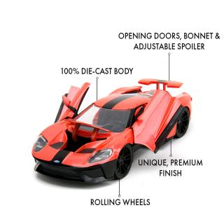 Ford GT 2017 Pink Slips  Jada 1:24 Hollywood Rides