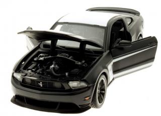 Ford Mustang Boss 302 mattschwarz Maisto Matte Black Series 1:24