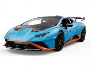 Lamborghini Huracan STO, light blue/orange Rastar 1:18