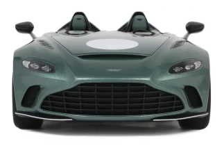 ASTON MARTIN V12 SPEEDSTER GREEN GT Spirit 1:18 Resinemodell (Türen, Motorhaube... nicht zu öffnen!)