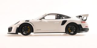 PORSCHE 911 (991.2) GT2RS - 2018 - WHITE W/ BLACK MAGNESIUM WHEELS Minichamps 1:18 Metallmodell, Türen, Motorhaube... nicht zu öffnen