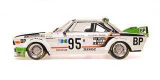 BMW 3.0 CSL - LES MAISON DU WEEK-END - RAVENEL/RAVENEL/DETRIN - WINNER GR.II LE MANS 1976 Minichamps 1:18 Metallmodell, Türen, Motorhaube... nicht zu öffnen