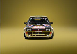 Lancia Delta HF INTE #2 ADAC Rallye Deutschland 1989, Fahrer: Y.Loubet/J.M.Andrie S1807805 Solido 1:18 Metallmodell