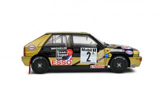 Lancia Delta HF INTE #2 ADAC Rallye Deutschland 1989, Fahrer: Y.Loubet/J.M.Andrie S1807805 Solido 1:18 Metallmodell