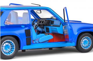 Renault 5 Turbo blau 1981 Solido 1:18 Metallmodell