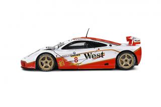 McLaren F1 GTR short tail BPR GT #8 weiß/rot 1995 S1804107 Solido 1:18 Metallmodell