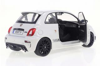 Fiat F595 Abarth  weiß Ghiaccio White 2022 S1811301 Solido 1:18