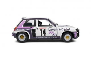 Renault 5 Turbo 1983 Rallye Lyon Charbonnières Auriol/Nouaille #14 S1801313 Solido 1:18