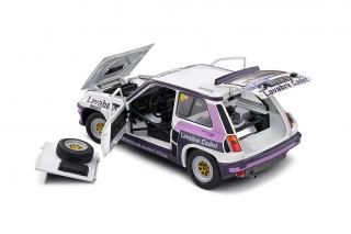 Renault 5 Turbo 1983 Rallye Lyon Charbonnières Auriol/Nouaille #14 S1801313 Solido 1:18