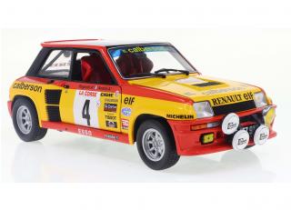 Renault 5 turbo – Tour de Corse – 1980 – #4 Ragnotti/Andrie S1801314 Solido 1:18