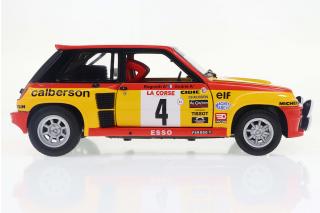 Renault 5 turbo – Tour de Corse – 1980 – #4 Ragnotti/Andrie S1801314 Solido 1:18