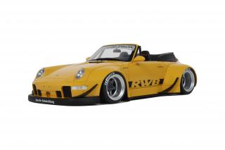 Porsche RWB Bodykit Nohra Yellow 2023 GT Spirit 1:18 Resinemodell (Türen, Motorhaube... nicht zu öffnen!)