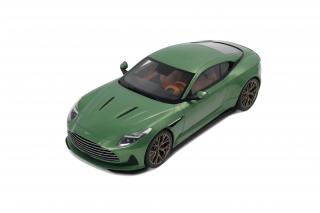 ASTON MARTIN DB12 VANTAGE GREEN 2023 GT Spirit 1:18 Resinemodell (Türen, Motorhaube... nicht zu öffnen!)