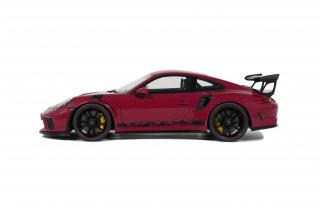 PORSCHE 911 (991.2) GT3 RS PINK 2019 GT Spirit 1:18 Resinemodell (Türen, Motorhaube... nicht zu öffnen!)