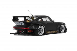 RWB STELLA ARTOIS BLACK 2010 Porsche 911 GT Spirit 1:18 Resinemodell (Türen, Motorhaube... nicht zu öffnen!)