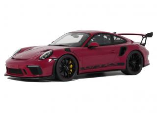 PORSCHE 911 (991.2) GT3 RS PINK 2019 GT Spirit 1:18 Resinemodell (Türen, Motorhaube... nicht zu öffnen!)