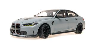 BMW M3 CS - 2023 - GREY METALLIC Minichamps 1:18 Metallmodell mit zu öffnenden Türen und Haube(n)