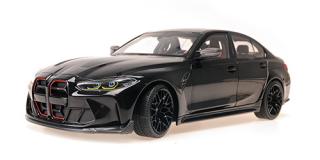 BMW M3 CS - 2023 - BLACK METALLIC Minichamps 1:18 Metallmodell mit zu öffnenden Türen und Haube(n)